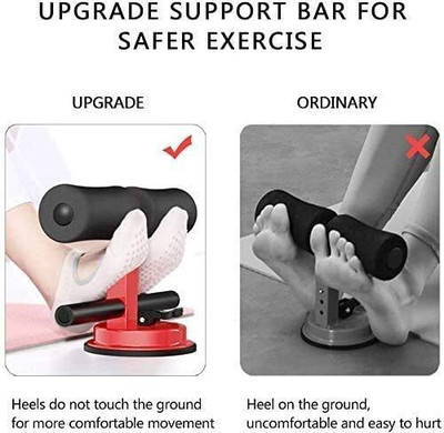 SeaRegal Sit Up Exercise Equipment - Pedal Puller Resistance Bands with Fixed Suction Cup Sit-up Bar