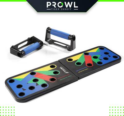 PROWL by Tiger Shroff Push Up Board for Upper Body Workout Push-up Bar