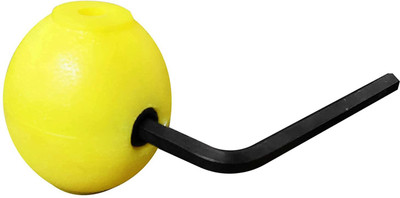MTU ONLINE STORE Gym Machine Imported Wire Ball with L N Key (Yellow Color) Set of 2 with L N Key Multi-training Bar(Yellow, Black)