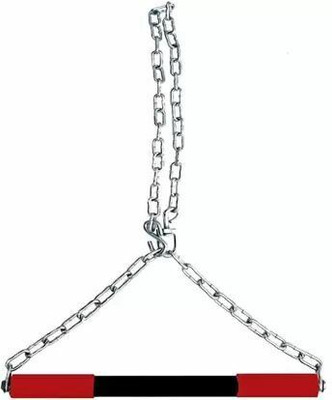 Darasuram 5 Ft Chin up Bar with Chain Hanging Rod Height Increaser with Foam Grip Chin-up Bar