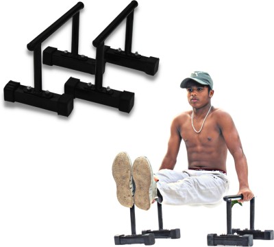 FIRE FITNESS Parallettes for home gym equipment for men Dips Bars Stand, Pull-Ups stand,Push Dip Station