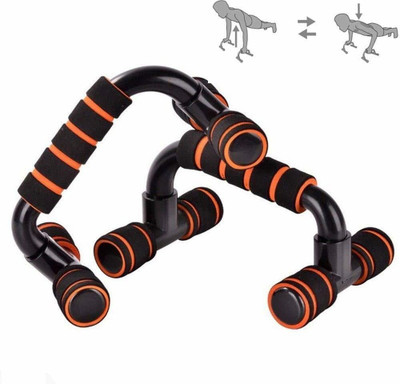 GJSHOP Pushup Bars Stands Handles Set for Men and Women with Foam Base S5 Push-up Bar(Multicolor)
