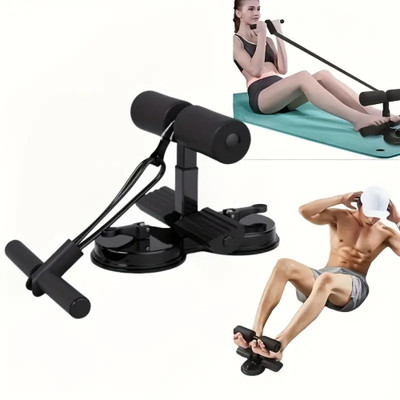 Shopeleven Sit-Up Bar For Abdominal Exercise Leg Muscle Training with toning tube Sit-up Bar(Black)