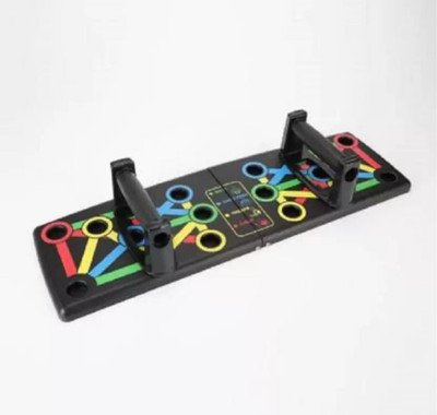 LIVOX Foldable Pushup Board Complete PushUp System for men/Women, Pushup Board BH-11 Push-up Bar(Multicolor)