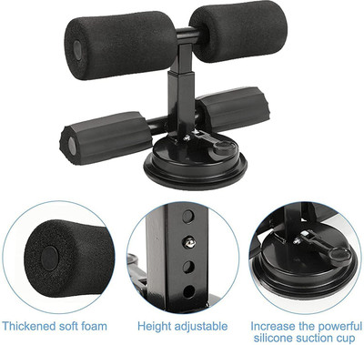 Coozico 2 layer sit up bar for home Sit-up Bar(Black)