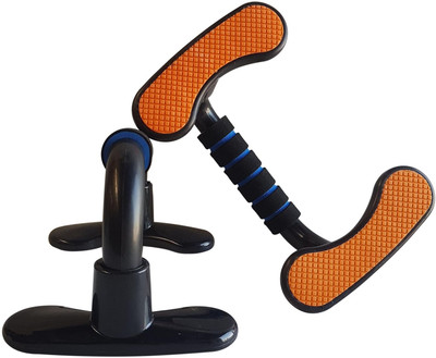 NIRVA Perfect Muscle Push up Pushup Bars Stands Handles Aid Equipment for Men and Women Push-up Bar(Black)