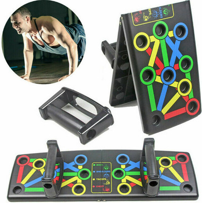 BOLDHIGH Professional Abs Push Up Board Chest Workout Equipment Tool for Men Push-up Bar(Multicolor)