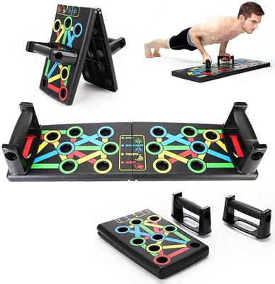 HOUSE OF COMMON Portable Push Up Board System, 14-in-1 Body Building Exercise Tools Workout-002 Push-up Bar