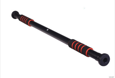 GOCART High Quality Multi-Purpose Indoor Gym Chin Ups Bar For Home Gym Workout Fitness Chin-up Bar(Black, Red)