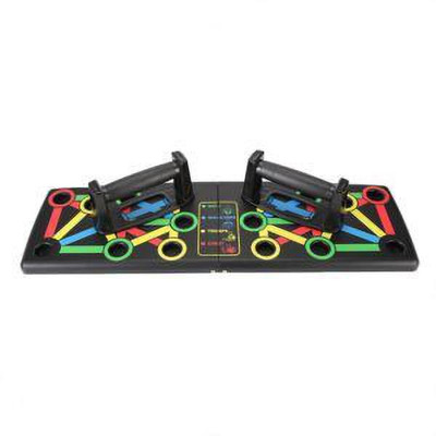 NKfast 14 in 1 PushUp Board Multifunctional Body Exercise Stands Push-up Bar 123489 Push-up Bar(Multicolor)
