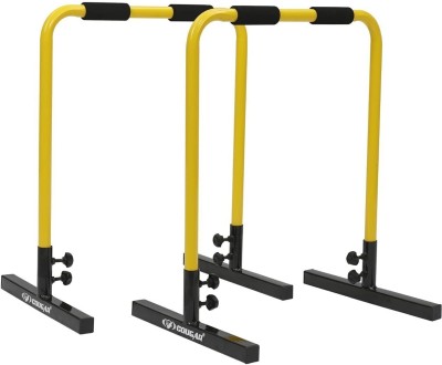 COUGAR Equalizer Dip Bars for Gymnastics Push-up Bar(Yellow)