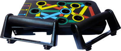 Jzaa Push up Board for Man amd Woman, colour coded board and foldable this Unisex Push-up Bar(Black)