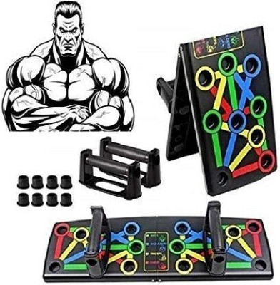 LIVOX Foldable Pushup board 29085 with Strong GripHandle for ChestPress Home&Gym Push-up Bar