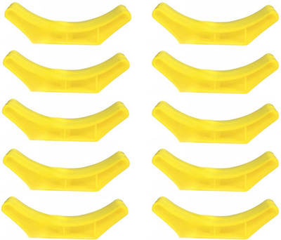 MRT SPORTS Dumbbell Saddles Replacement Spare Part Dumbbell Holder Brackets, Pack of 10 Dumbbell Stand(Yellow)