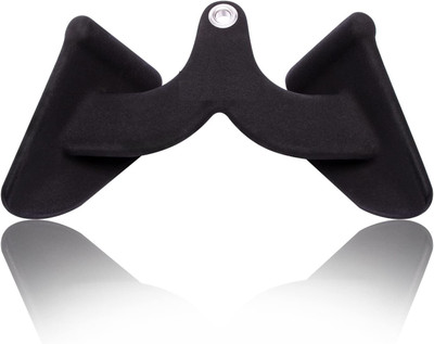 YMD LAT Pulldown Attachment, Back Tricep Bar Strength Training, Handle Grips Multi-training Bar(Black)