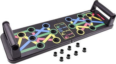 Bikauaa Push-up Board 9 In1 Foldable Push Up Rack Board Multifunction Fitness, Workout Push-up Bar