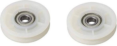 HOC Exercise Machine Attachments Gym Pulley 4-inch (White) - Pack of of 2 Multi-training Bar