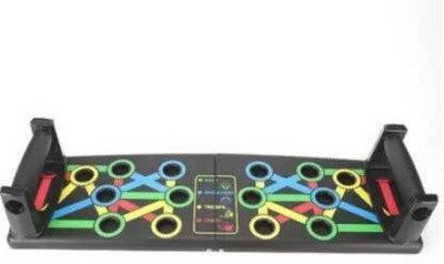 SIXTEEN Board with Color-Coded Body Building Stand Board Push-up Bar (Multicolor) Push-up Bar