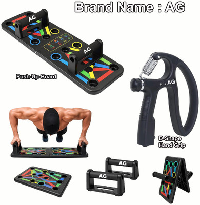 A G Enterprises AG Power Board & Digital Counter Hand Grip for Chest, Arm & Grip Strength Push-up Bar(Multicolor)