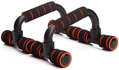 LIVOX NSPB78_Plastic Cushioned Foam Grip Portable Pushup Stands Home Workout Push-up Bar(Multicolor)
