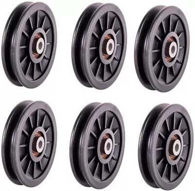 HACKERX ® 6 pcs Bearing Pulley Wheel Replace For Gym Equipment Part. Multi-training Bar