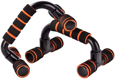 GOCART Fitness Push Up Bars Stand or Building Chest Muscles Home Or Gym Push-up Bar(Black)