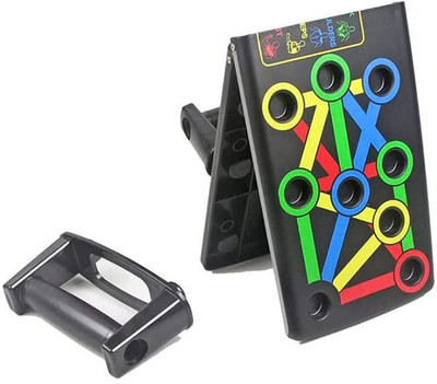 LIVOX Push Up Board with 14-in-1 Muscle Toning System, Multifunctional Color Coded Push-up Bar(Multicolor)