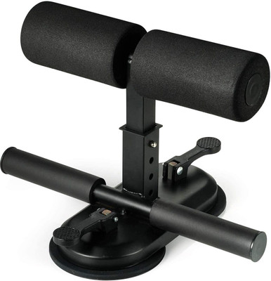 Shopeleven Equipment for Sit-ups and Push-ups Assistant Device Sit-up Bar(Black)