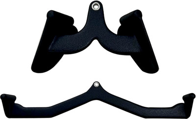 LCARNO LAT Bar Cable Machine Attachment, LAT Pull Down Bars Back Tricep Bar Multi-training Bar(Black)