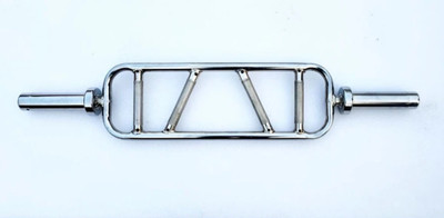 FW Sports Olympic box bar soli standard deadlift Weight Lifting Bar(Silver)