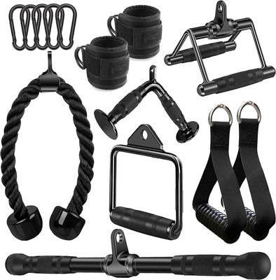 HACKERX Cable Machine Accessories for Home Gym Multi-training Bar