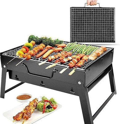 TRIGOP BBQ Grilll Net BasketforFish,Vegetables,Steak,Shrimp,Chops Charcoal Grill Charcoal Grill Charcoal Grill