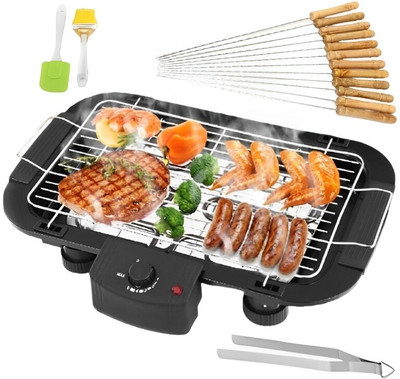 UK Enterprise withWoodenHandleSkewersforforAllKindsofBarbecue&Tandoor Charcoal Grill