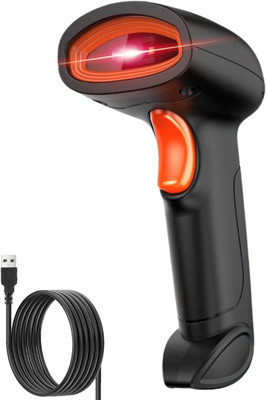 OnlyU HT410 Barcode and QR 2D &1D Wired Handheld Indicator with Induction scanning and Suffix Settings 2D Camera Barcode Scanner 2D Camera Barcode Scanner(Handheld)