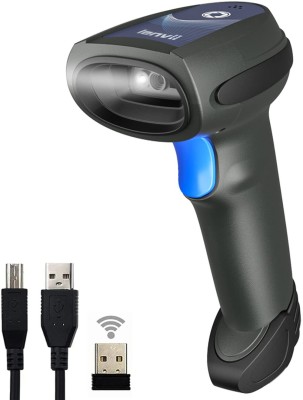 LENVII 3-IN-1 (Wired /Wireless/Bluetooth) Barcode Reader 2D Camera Barcode Scanner(Handheld)