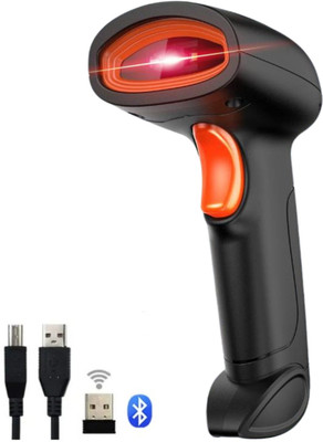 OnlyU Wireless 2D & 1D (Bluetooth+USB+2.4GHz) Barcode Scanner(QR Code)Wired U4 2D Camera Barcode Scanner(Handheld)