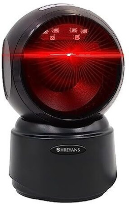 Shreyans Desktop Barcode Scanner 2D Camera Barcode Scanner(In-counter)