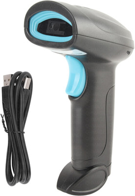Q-IMAGE HT410 Barcode and QR 2D &1D Wired Handheld Indicator with Induction scanning and Suffix Settings 2D Camera Barcode Scanner(Handheld)