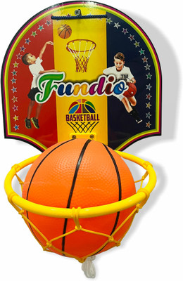 FUNDIO Basketball Ring(4 Basketball Size With Net)