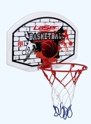 LASER Basketball Ring(6 Basketball Size With Net)