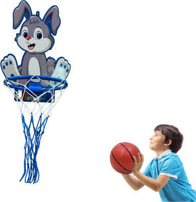 FUNDIO Basketball Ring(5 Basketball Size With Net)