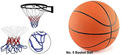 Forgesy Basketball Ring(6 Basketball Size With Net)