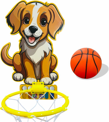 FUNDIO Basketball Ring(5 Basketball Size With Net)