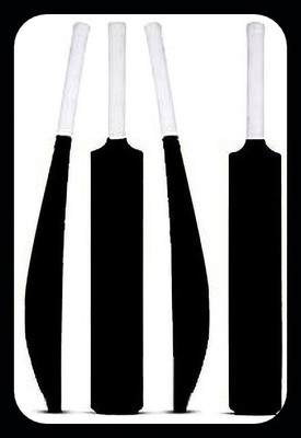 Traders pvc black bat for junior-249-B PVC/Plastic Cricket  Bat For 15+ Yrs(400-650 g)