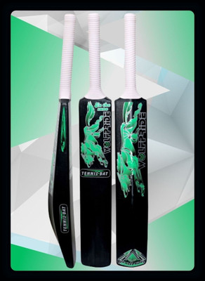 WOLF PRIDE WP White Sticker White Grip Yellow Plastic Cricket Bat_B65-w109_PK385 PVC/Plastic Cricket  Bat For 15+ Yrs(800 g)