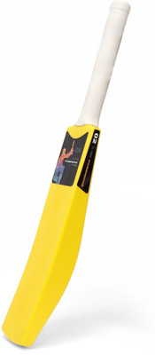 Aditi Toys Poweredge Small Cricket Turf Bat 25.5 inch for Kids Above 5 Year (Yellow) PVC/Plastic Cricket  Bat For 6 - 7 Yrs(300 g)