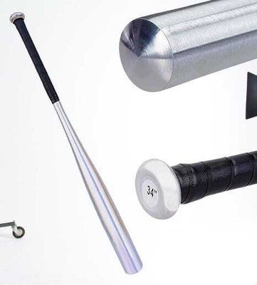 HACKERX Professional Metal Baseball bat(Heavy duty) Thick Alloy Baseball  Bat For 11 - 13 Yrs(1000-2000 g)