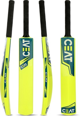Pro Game PVC (For 8-12 Years)Hard Plastic bat for tennis ball PVC/Plastic(300-400 g)Green PVC/Plastic Cricket  Bat(800-900 g)