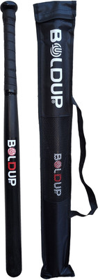 BOLDUP Baseball bat Wooden - Heavy Duty for Self Defence Willow Baseball Bat With Cover Willow Baseball  Bat For 15+ Yrs(700-800 g) BOLDUP Baseball bat Wooden - Heavy Duty for Self Defence Willow Baseball Bat With Cover Willow Baseball  Bat For 15+ Yrs(700-800 g)