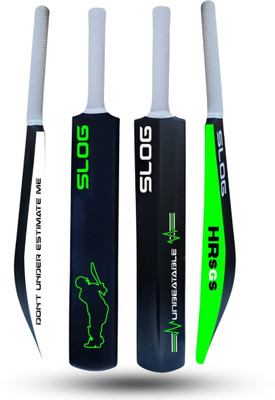 HRSGS THE ORIGINAL Slog Full Size (Ideal for 15+) Hard PLastic For tennis Ball PVC/Plastic Cricket Bat For 15+ Yrs(850 g)